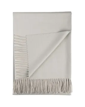 100% Baby Alpaca Throw - London Fog