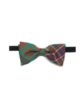 100% Wool Tartan Bow Tie - Wilson Ancient