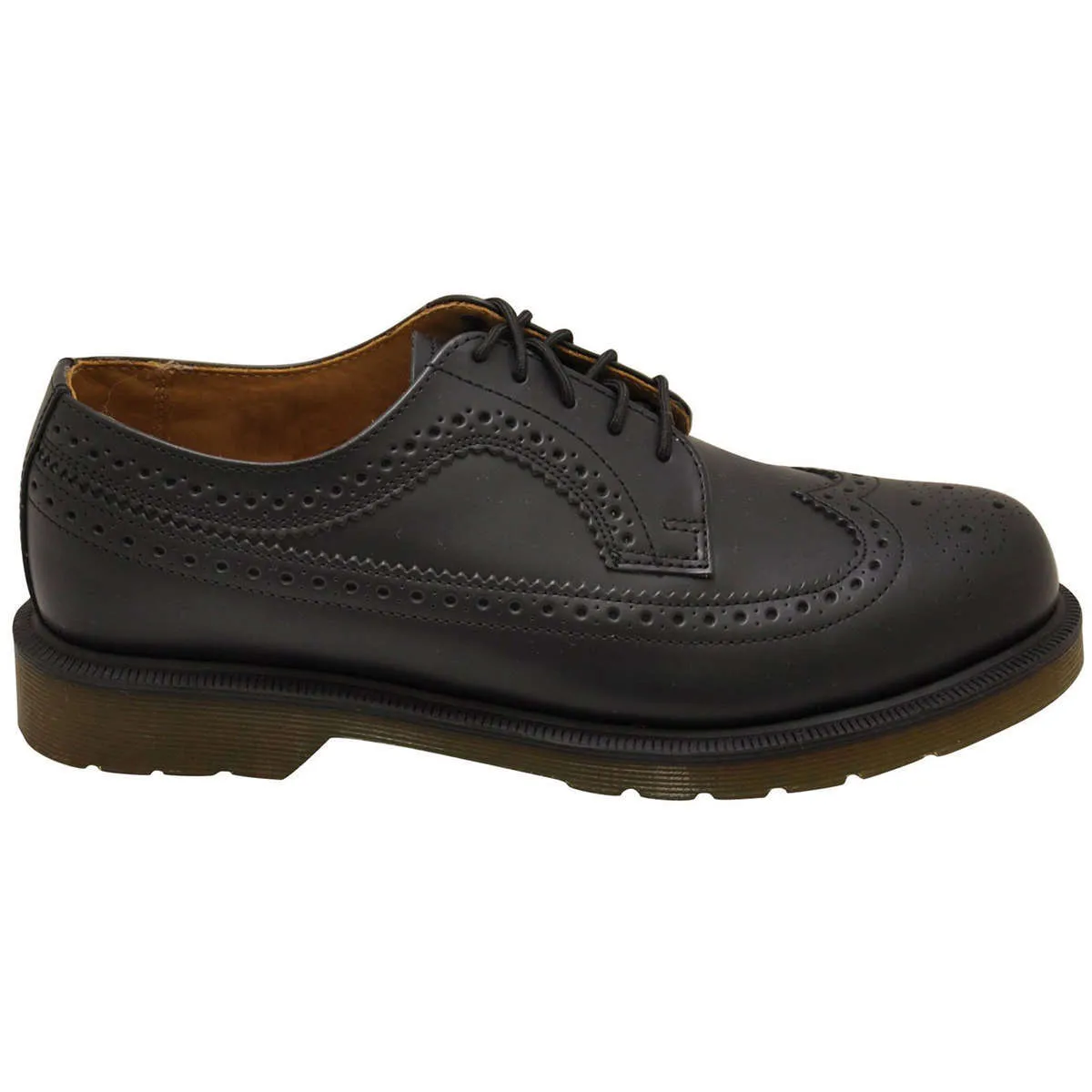 3989 Smooth Leather Unisex Brogue Shoes