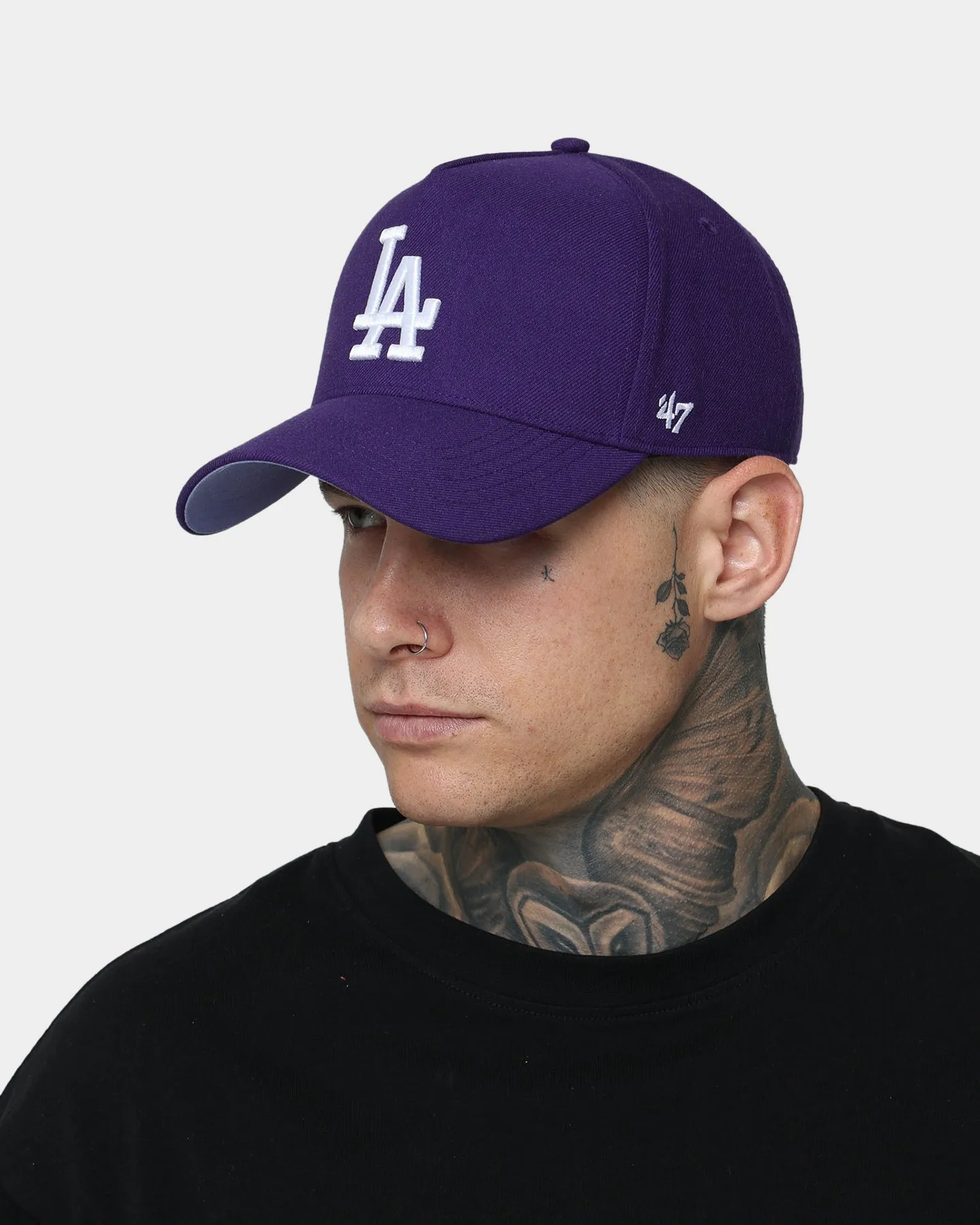 47 Brand Los Angeles Dodgers 'Purple Haze' MVP DT Snapback Purple