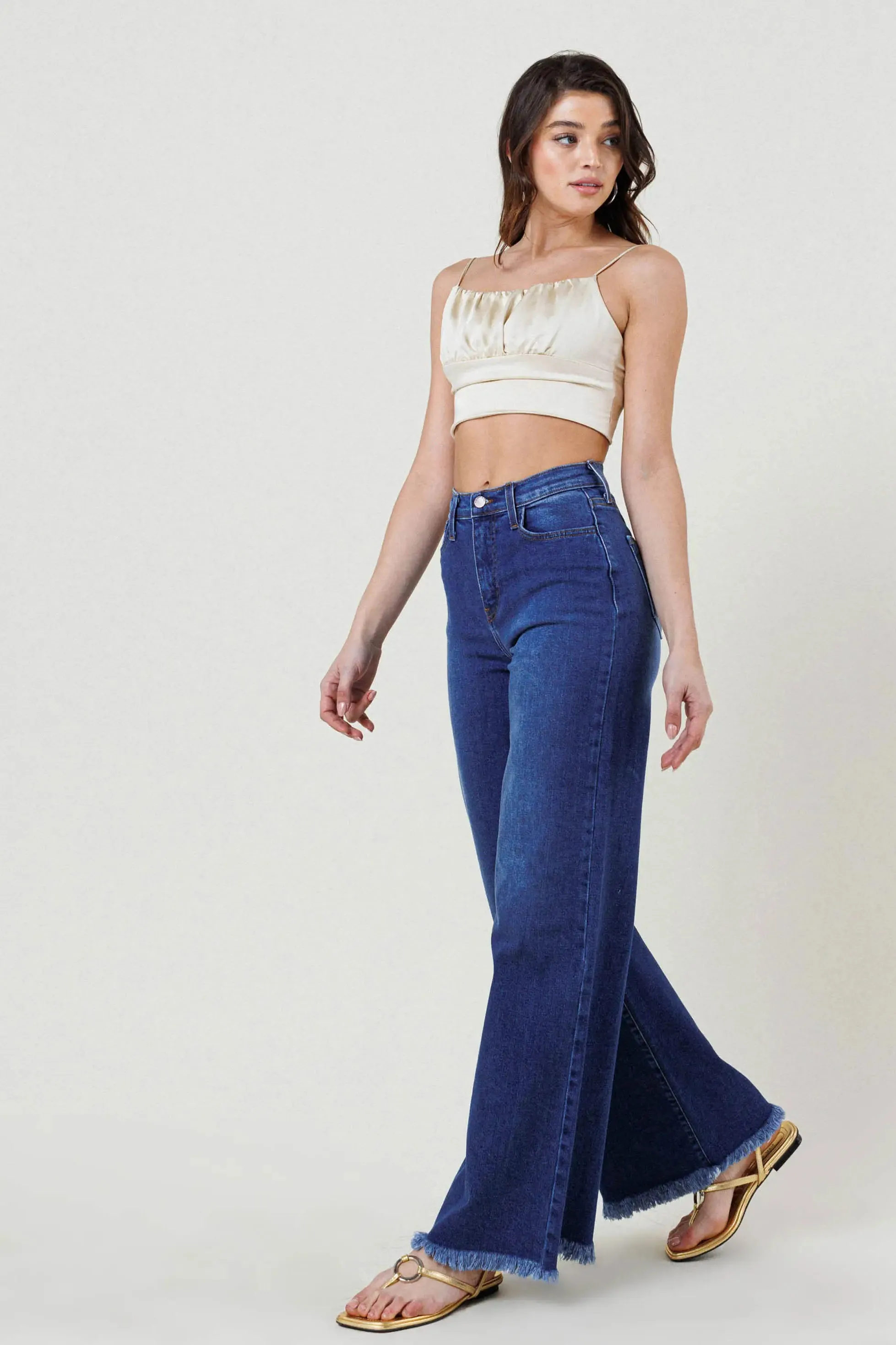 Aaliyah Wide Jeans-Vibrant M.I.U