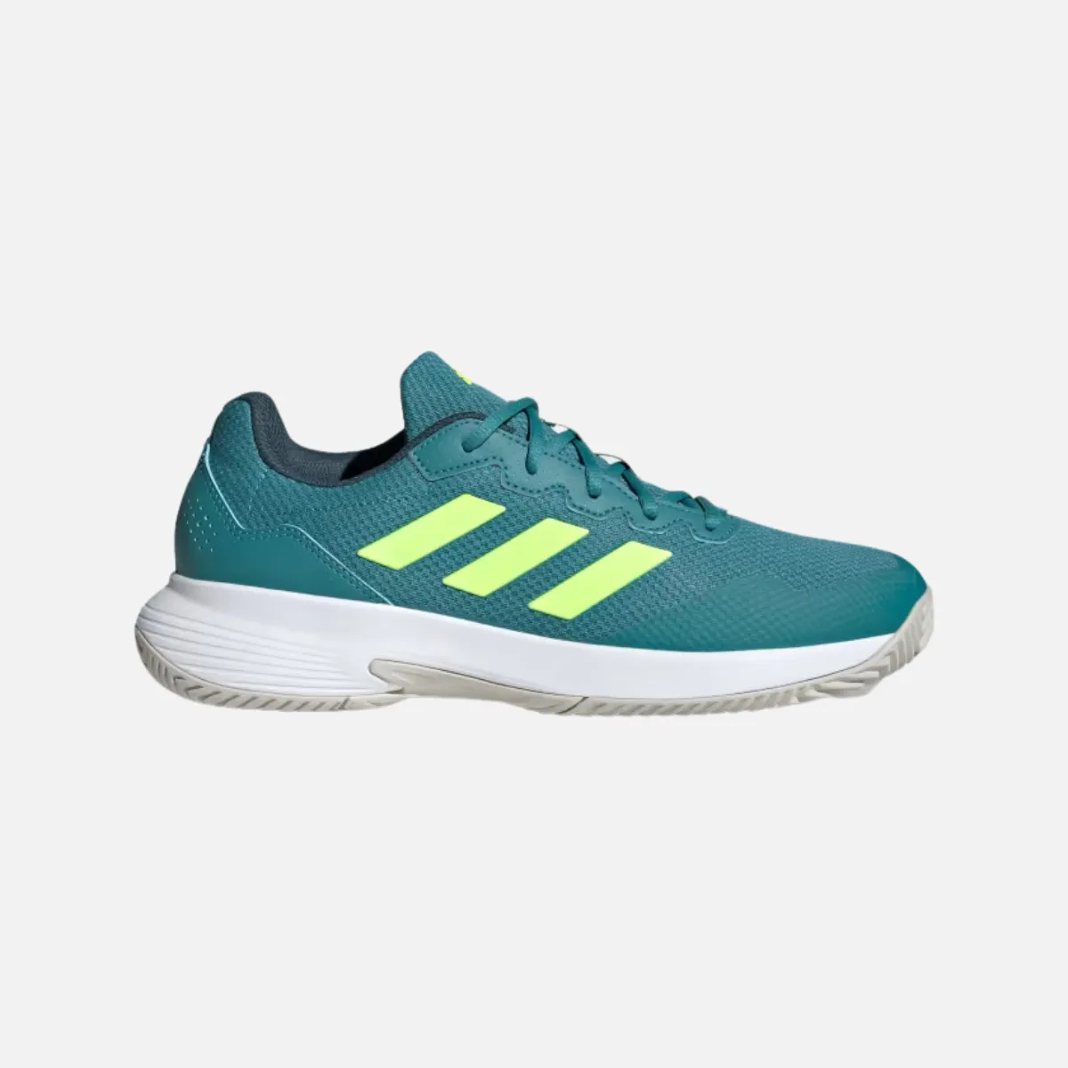 Adidas Gamecourt 2.0 Men's Tennis Shoes -Arctic Fusion/Lucid Lemon/Cloud White