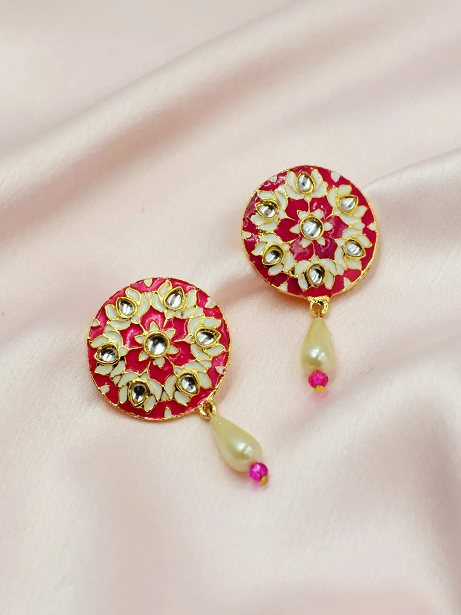 Advika Meenakari Earrings