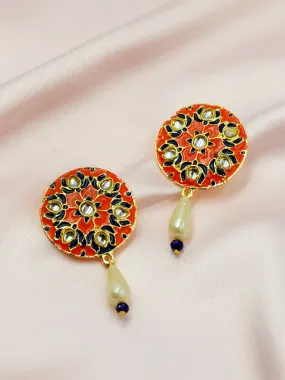 Advika Meenakari Earrings