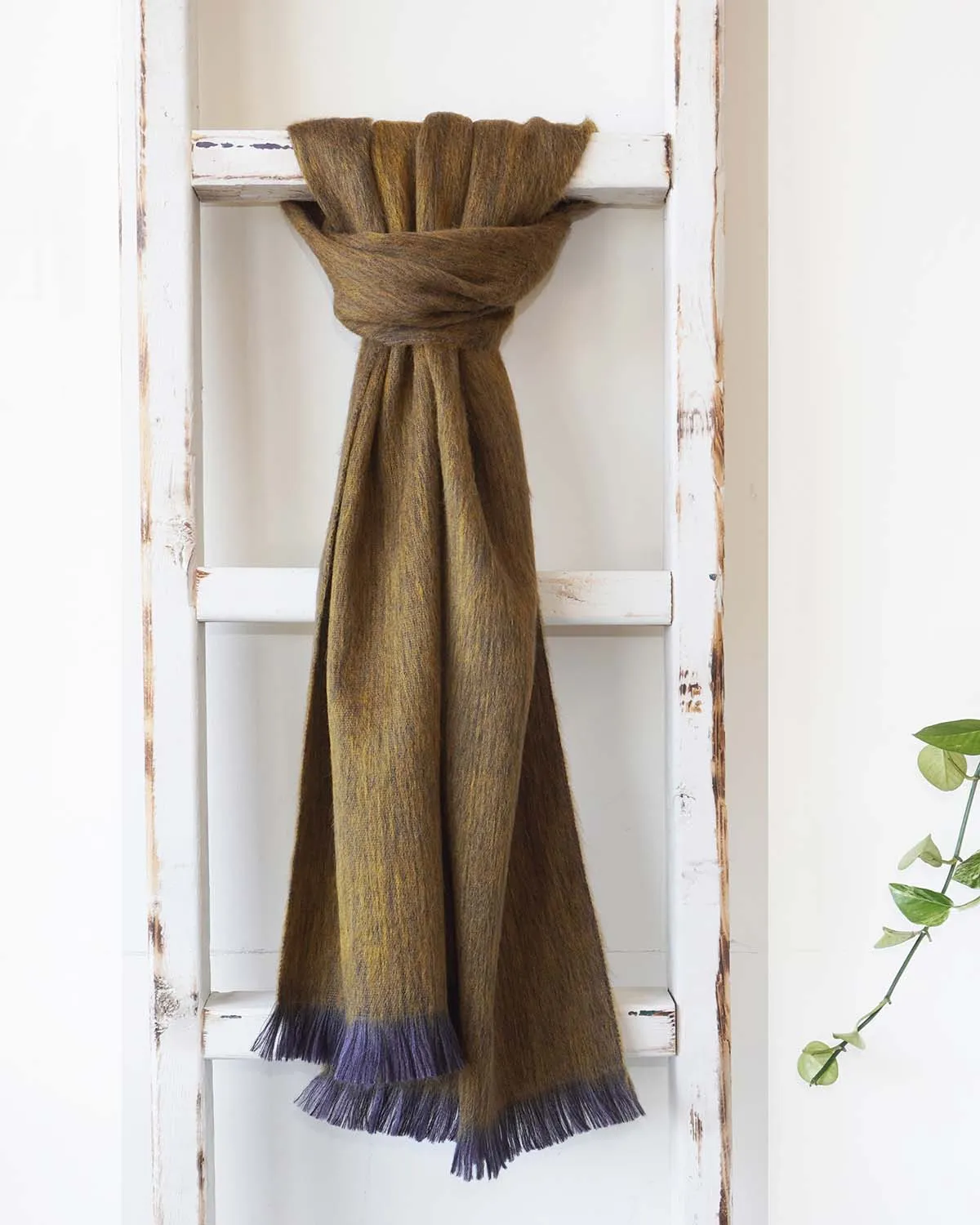 Alpaca Scarf - Gold Dust