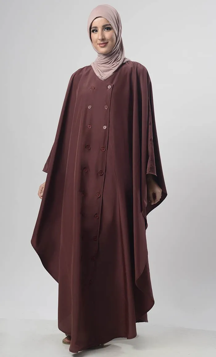 Amazing Buttons Detailing Kaftan Dress