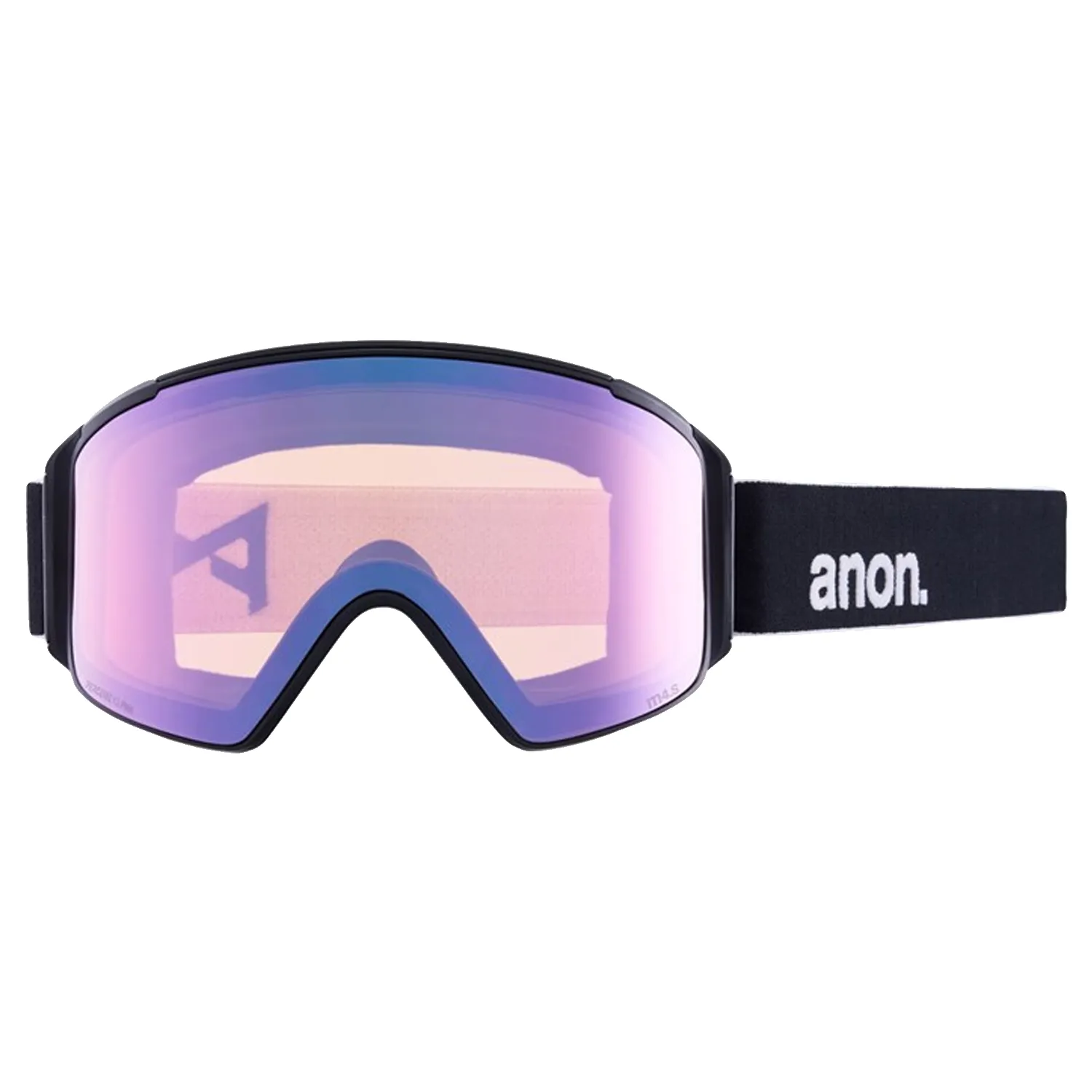 Anon M5 Low Bridge Fit Goggles Black/Perceive Variable Blue   Perceive Cloudy Pink