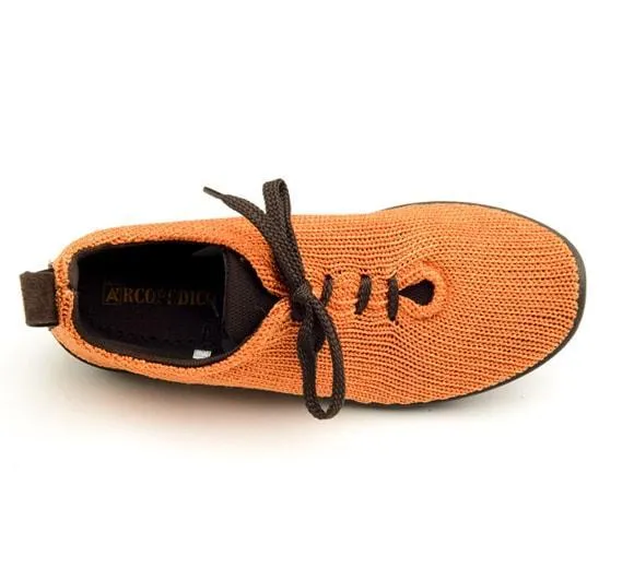 Arcopedico Women's LS Oxford Orange Fabric