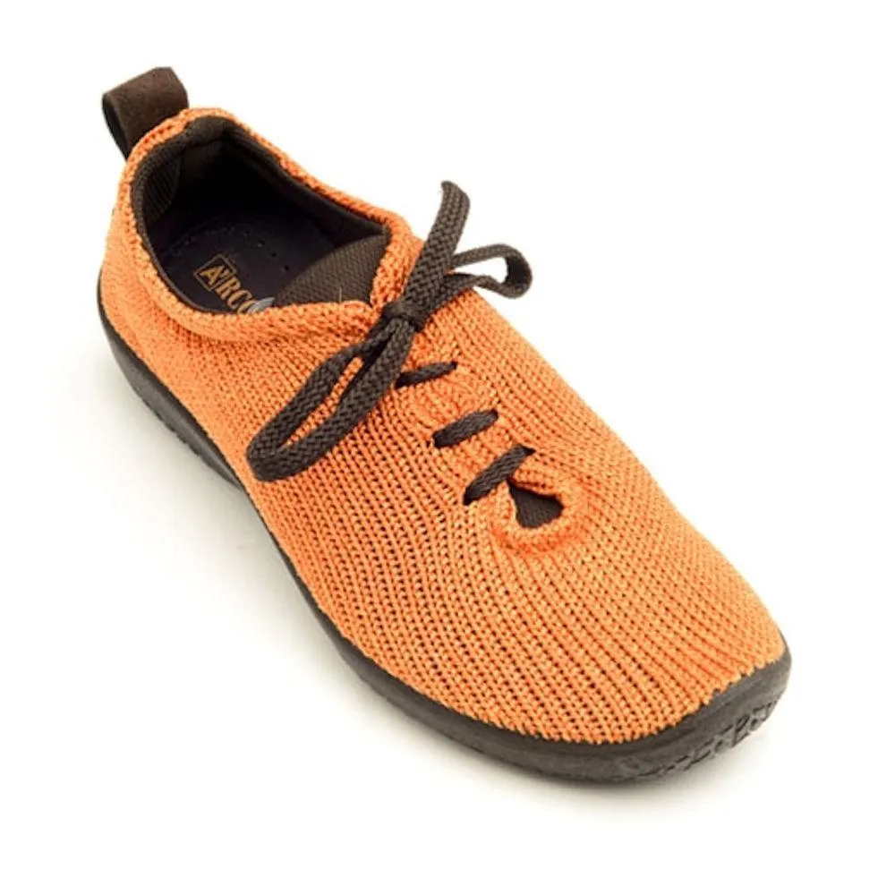 Arcopedico Women's LS Oxford Orange Fabric