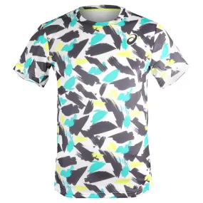 Asics Men's Match Graphic Short Sleeve - Multi/White