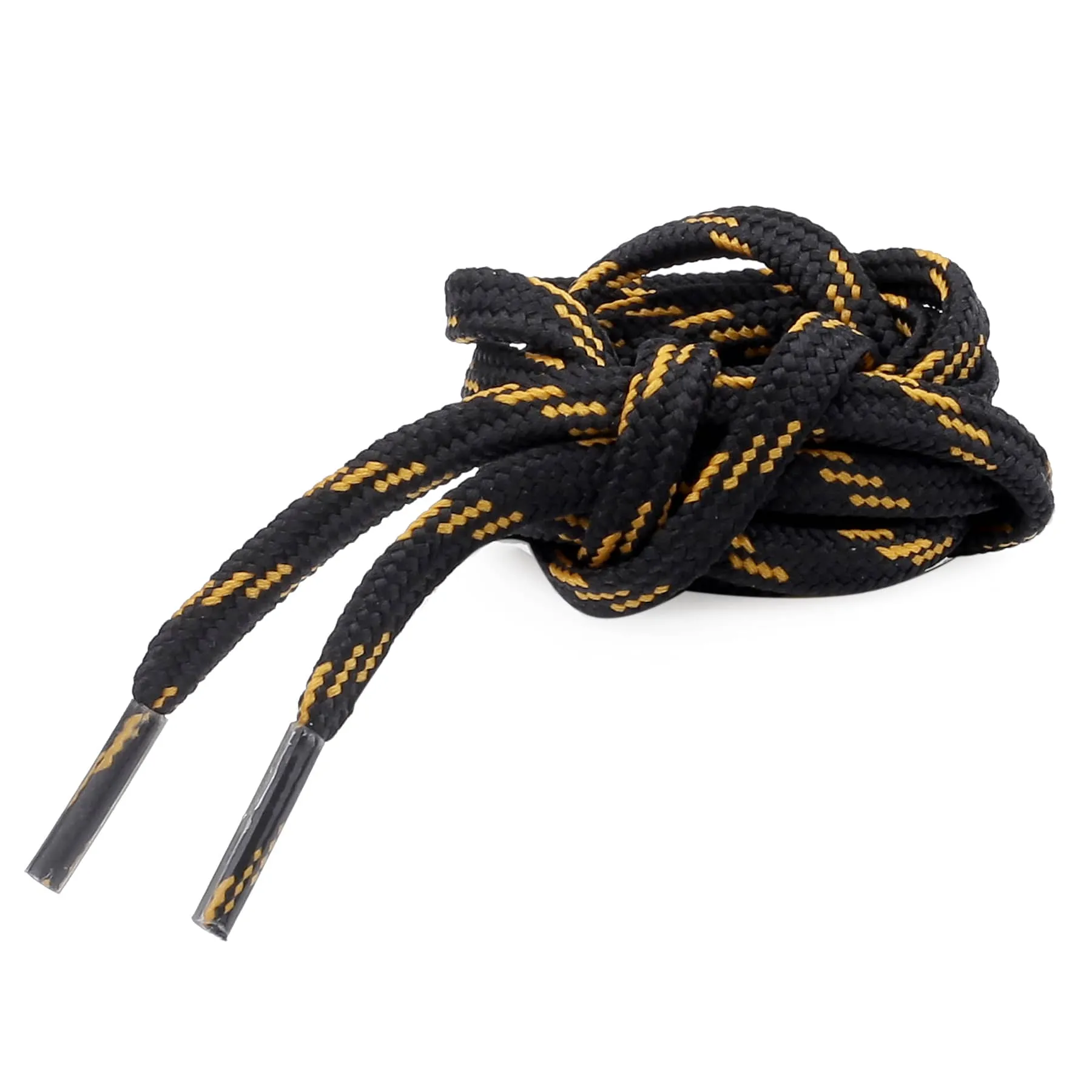 Bacca Bucci Sneaker Shoe Laces | Flat | Black-Yellow