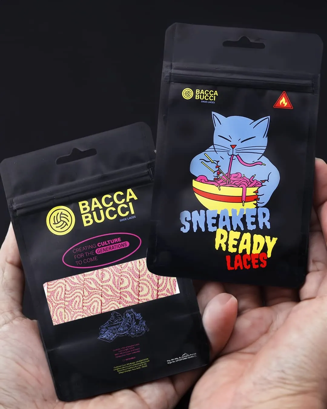 Bacca Bucci SQUIGGLE Sneaker Laces