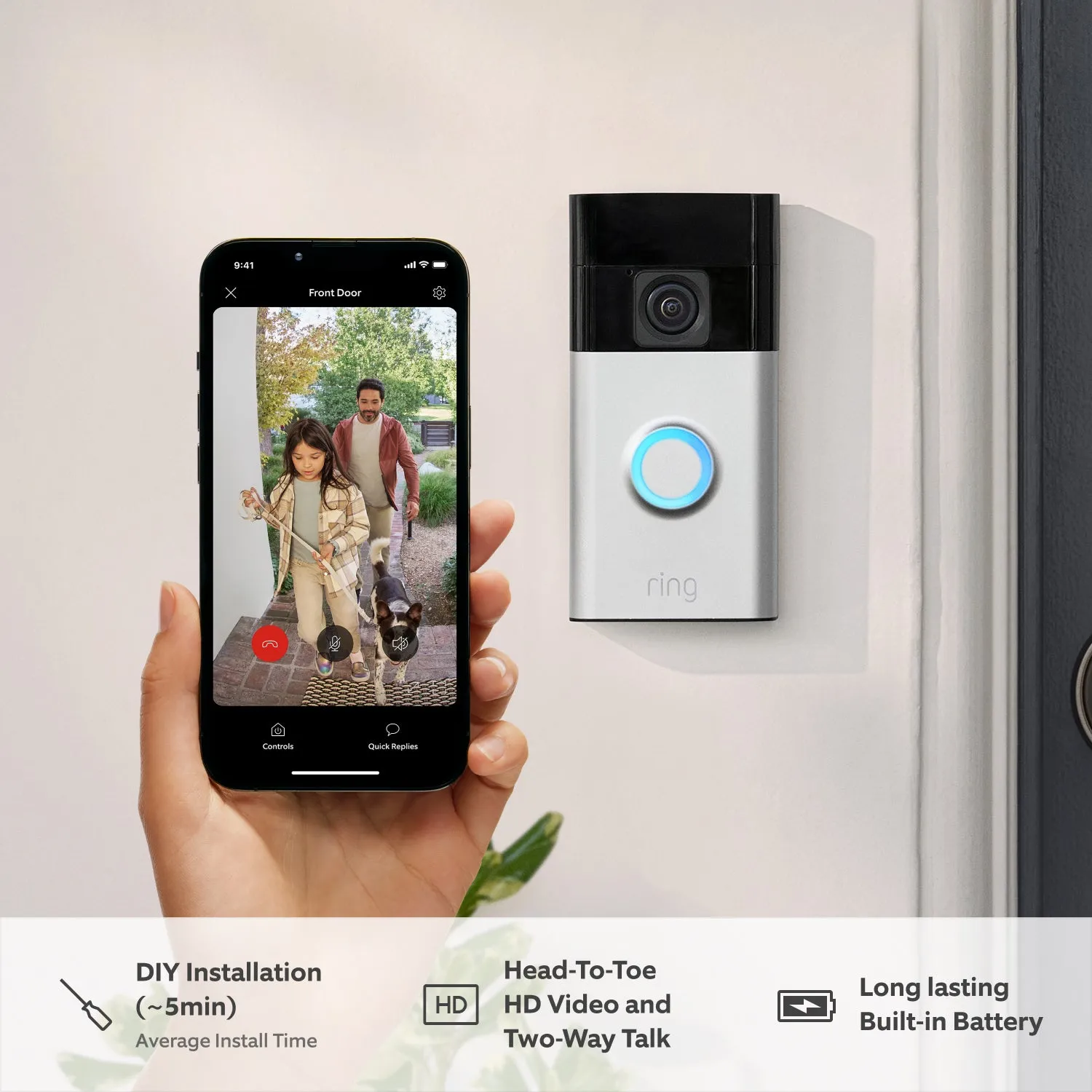 Battery Video Doorbell   Indoor Camera (2nd Gen)