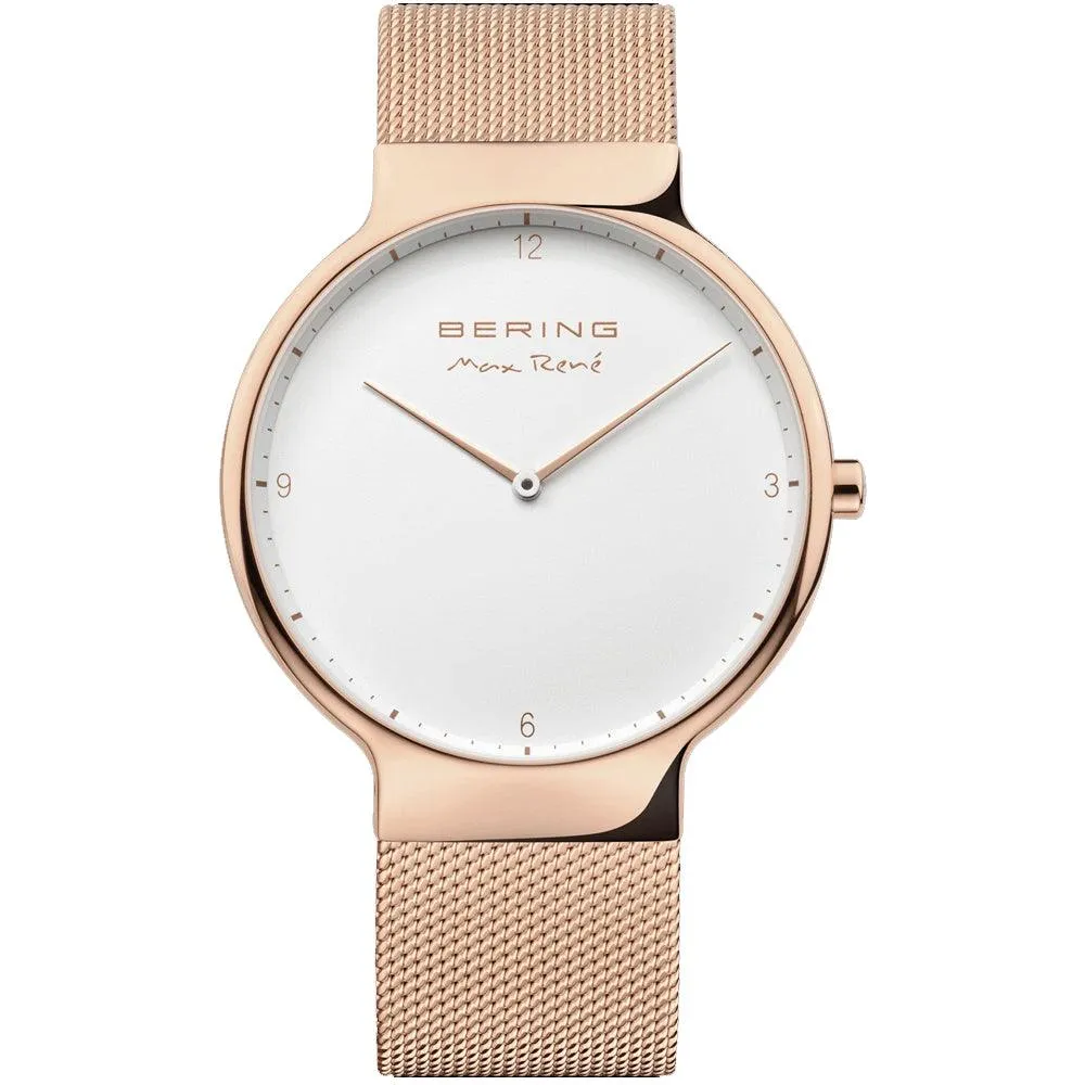 Bering Max René 15540-364 White 40 mm Unisex Watch