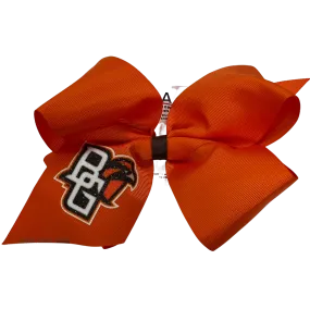 BGSU Jumbo Glitter Peekaboo Bow