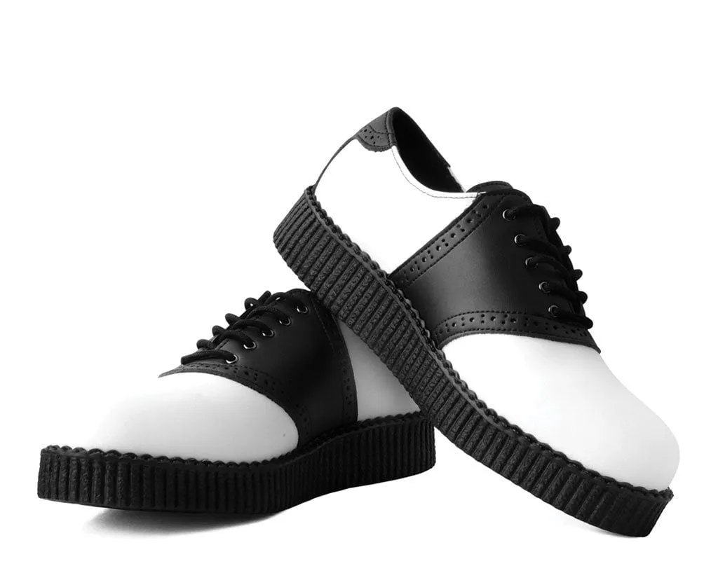 Black & White TUKskin™ Saddle Oxford