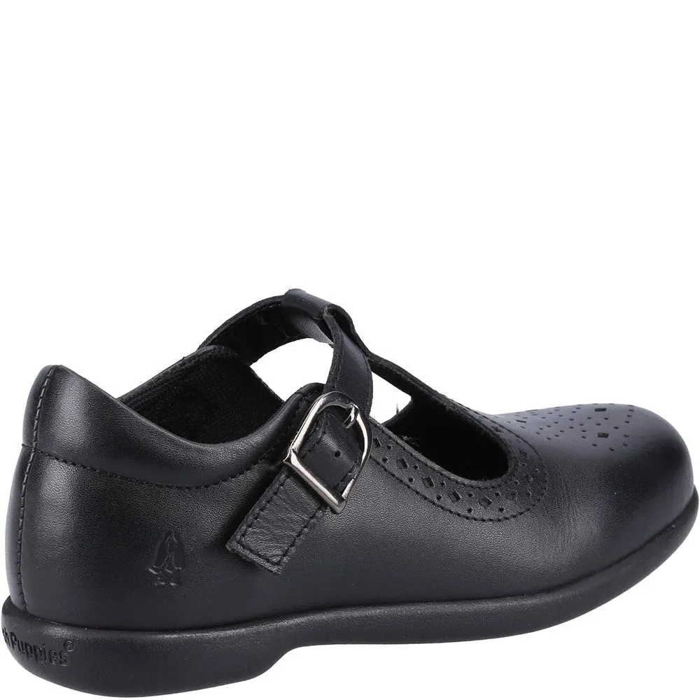 Black Britney Senior School Shoes