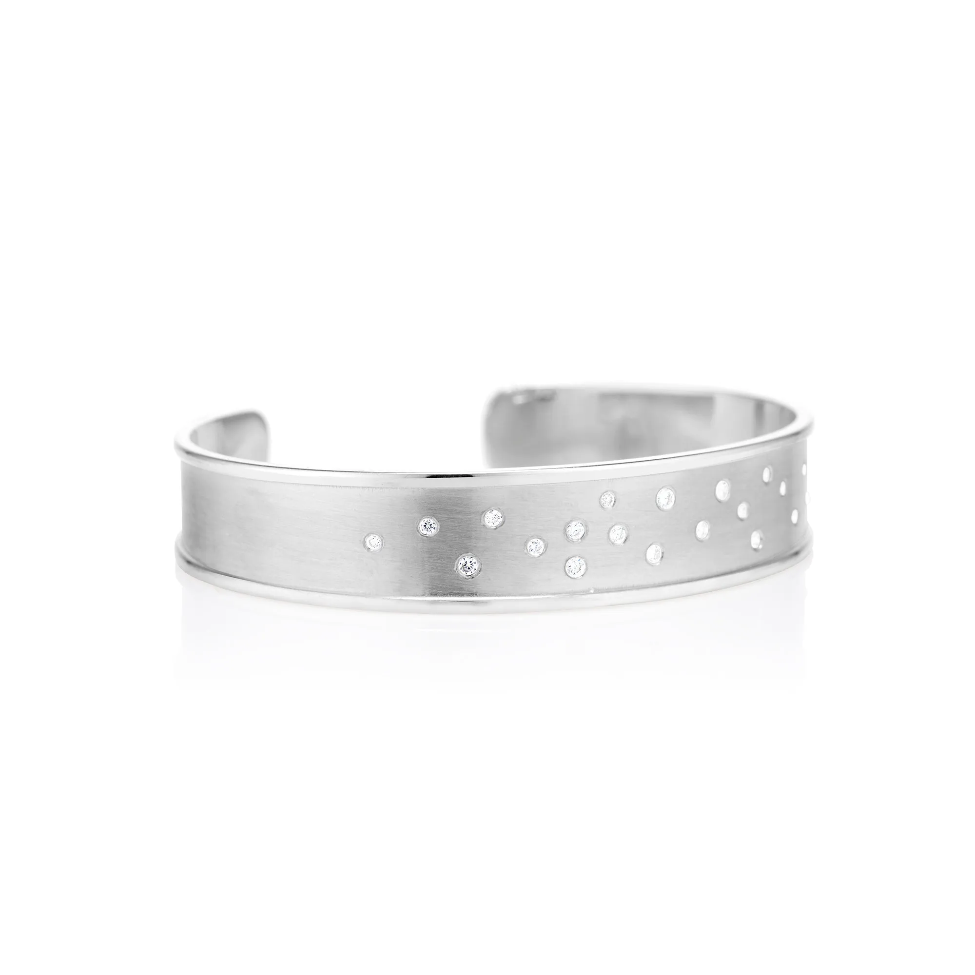 Bright White Skinny Akemi Cuff