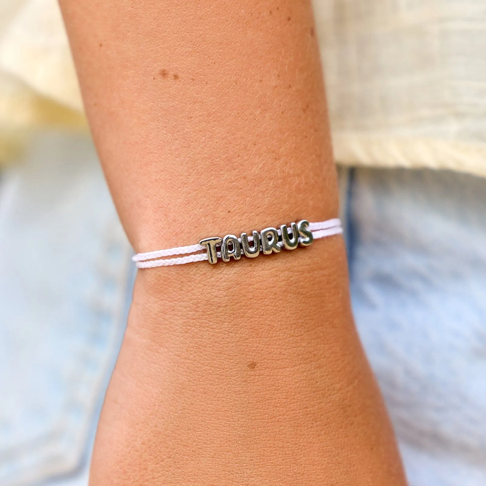 Bubble Letter Bracelet