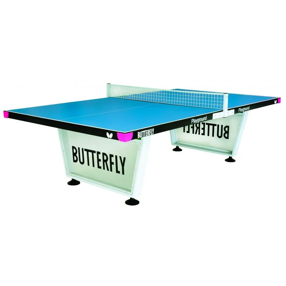 Butterfly Playground Outdoor Table Tennis Table