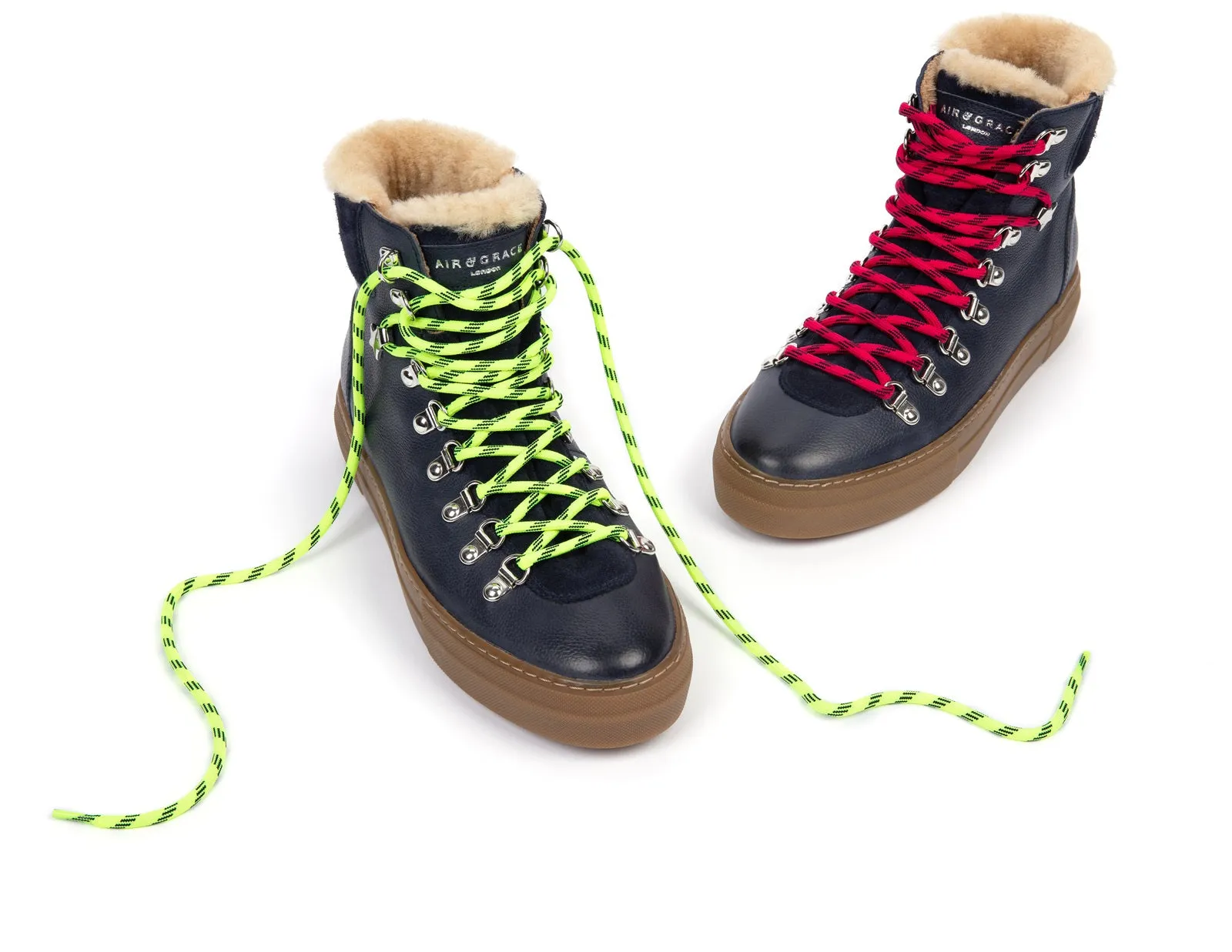 Camino Laces: Yellow Neon Multi