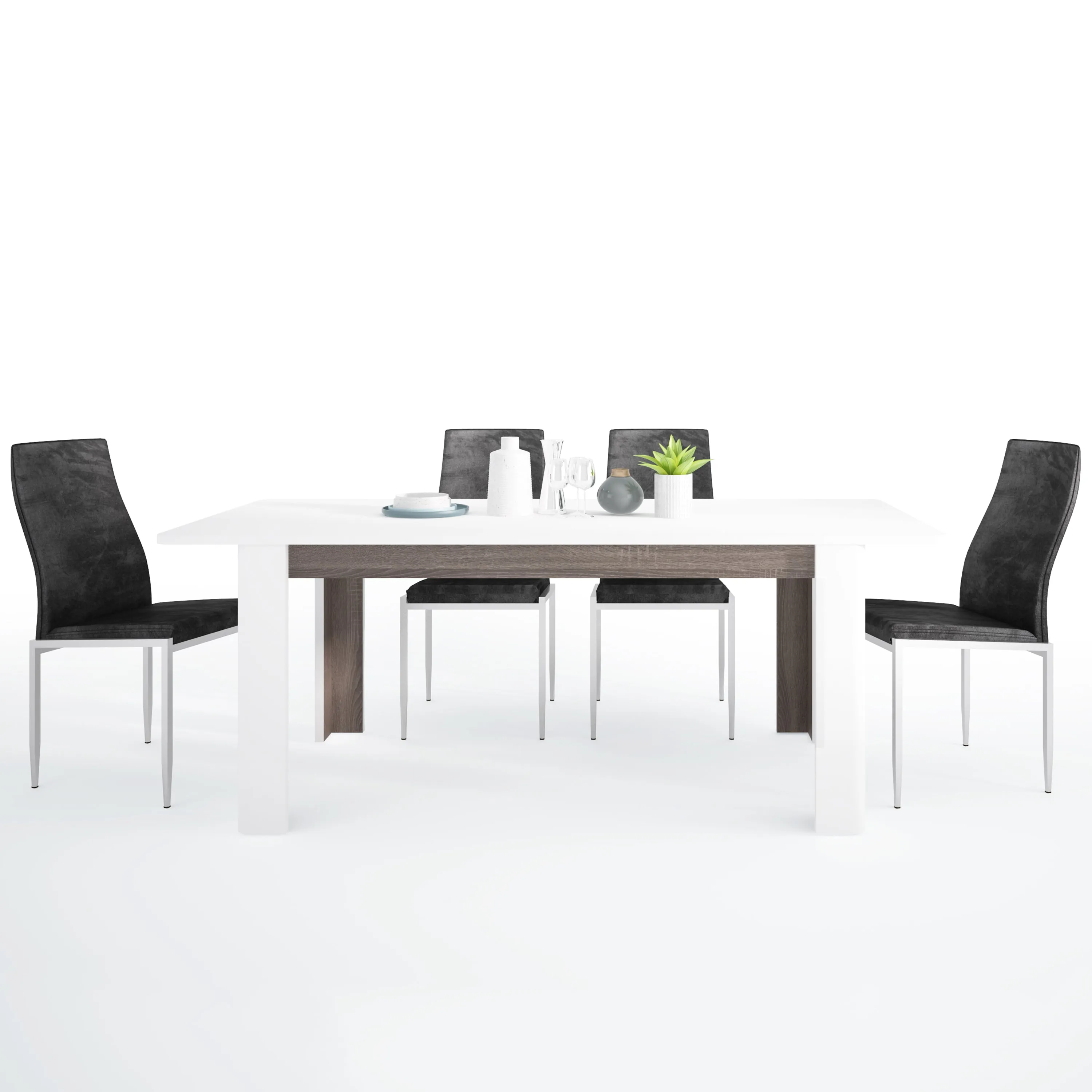 Chelsea Extendable Dining Table with 6 Chairs