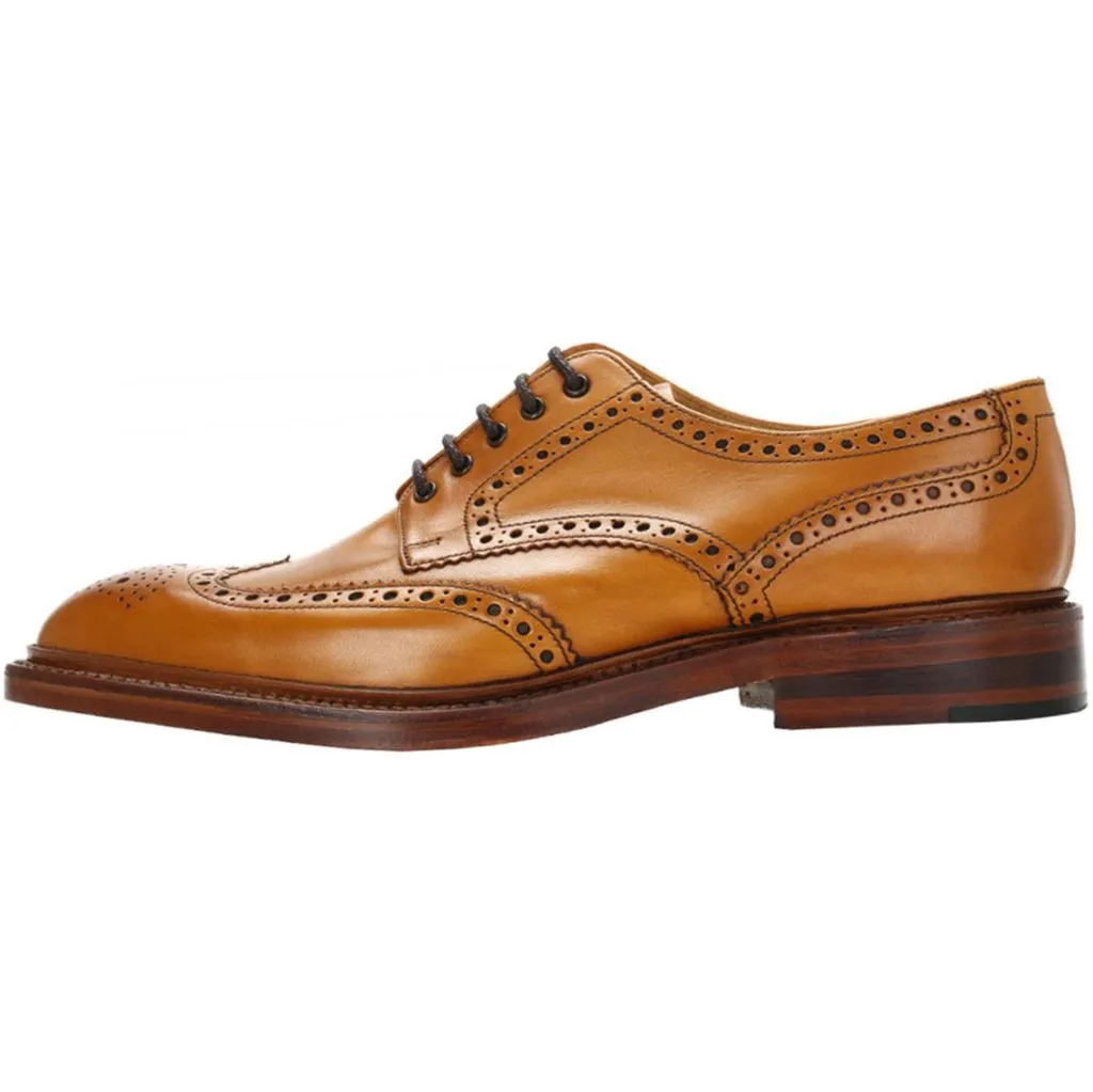 Chester Polished Leather Men's Brogue Shoes