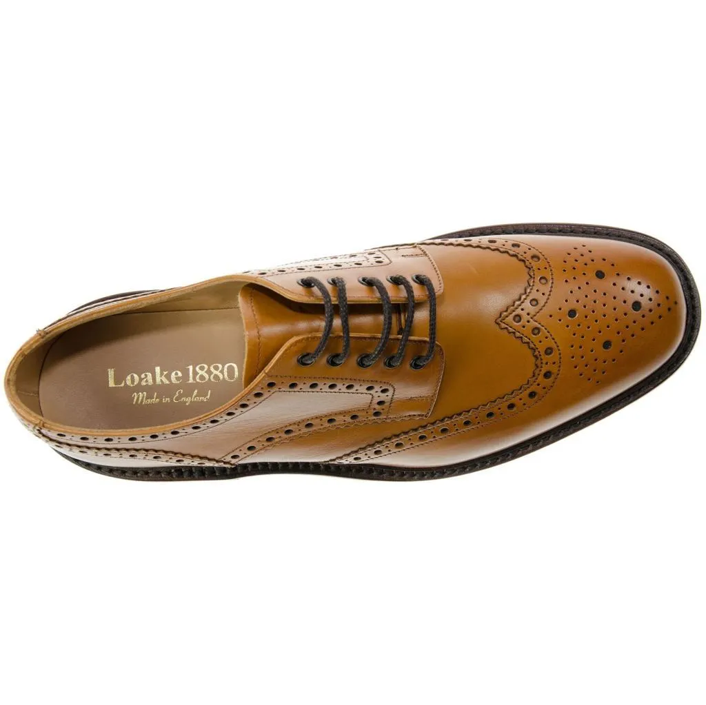 Chester Polished Leather Men's Brogue Shoes