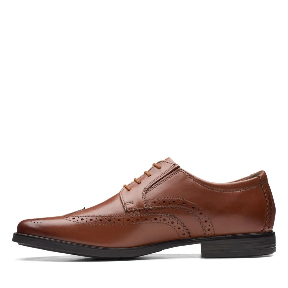 CLARKS BROGUE HOWARD WING FIT G