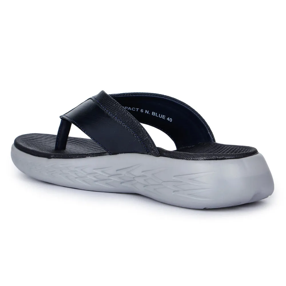 Coolers Casual Navy Blue Flip-Flop For Men IMPACT-6 By Liberty