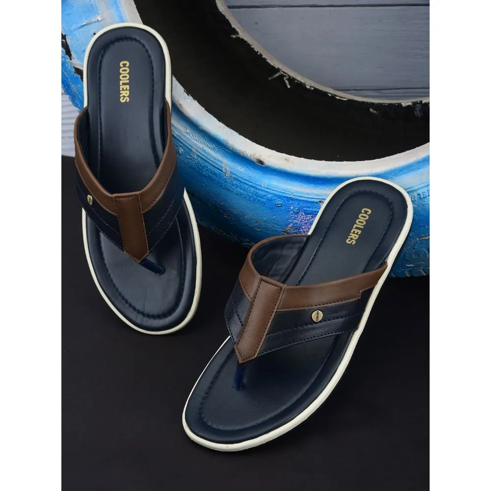 Coolers Casual Slippers For Men (N.Blue) LPM-157 By Liberty