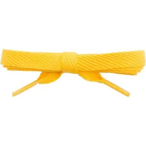 Cotton Flat 3/8 - Gold (2 Pair Pack) Shoelaces