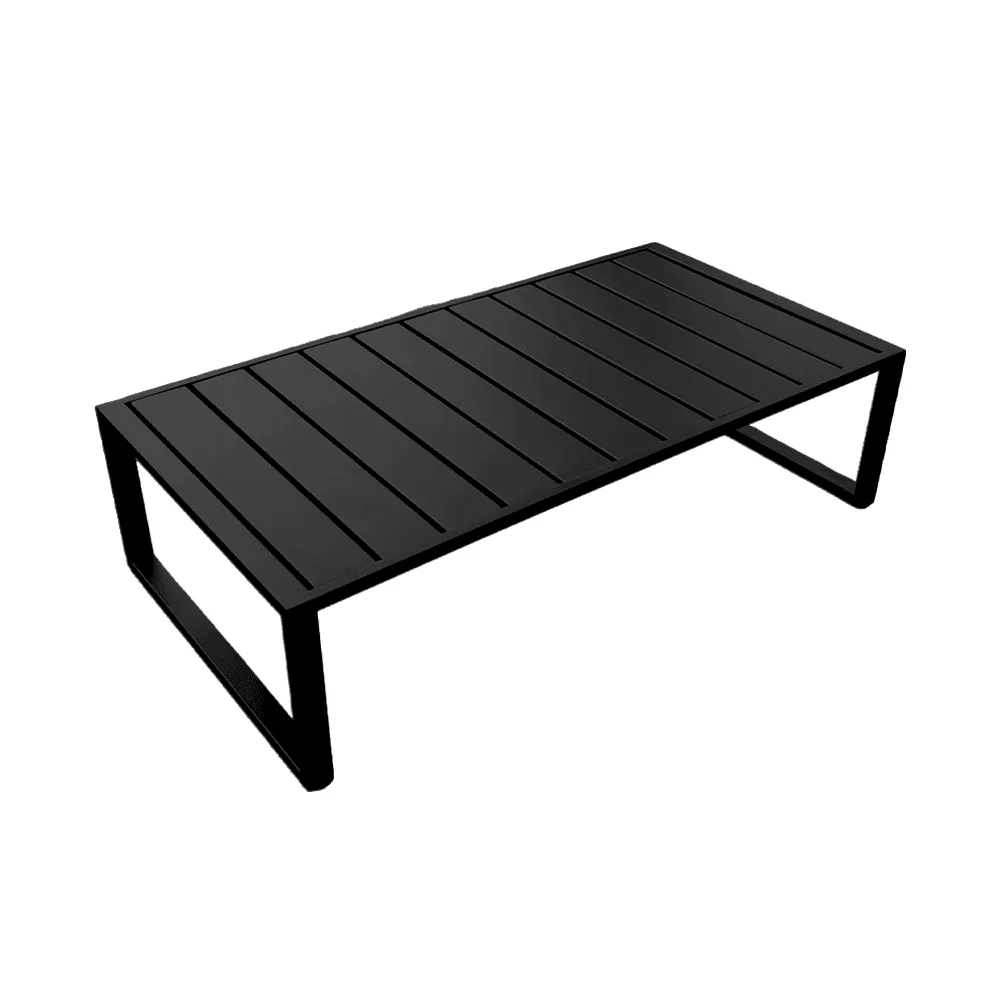 Cove Outdoor Black Coffee Table by Zest Livings