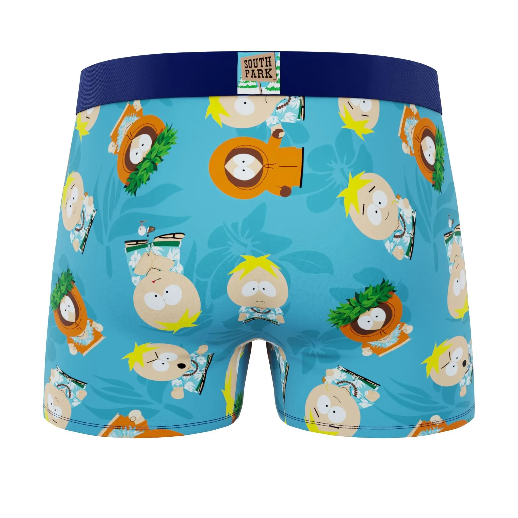 CRAZYBOXER South Park Tropical   Cartman Ripped Men's Boxer Briefs (3 pack)