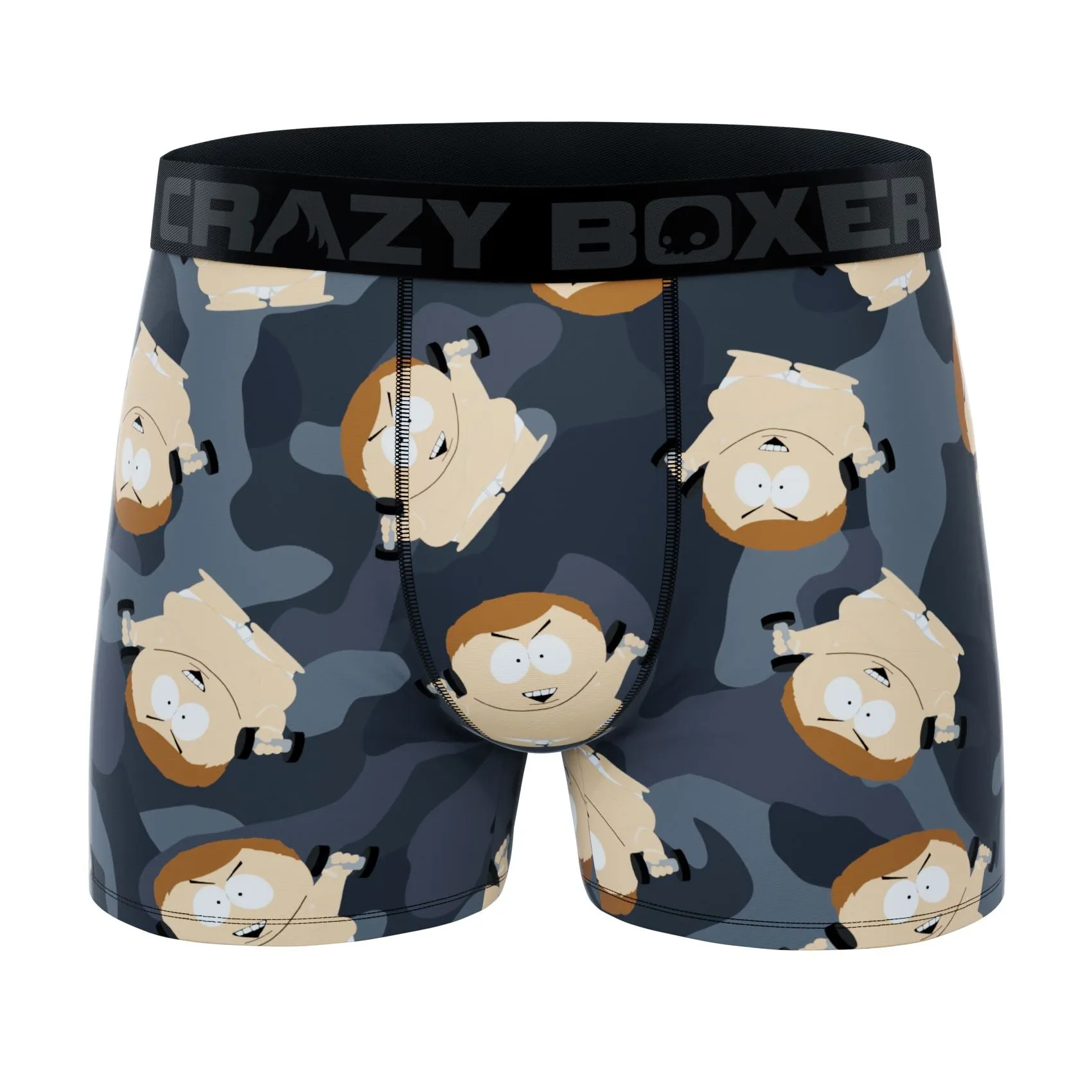 CRAZYBOXER South Park Tropical   Cartman Ripped Men's Boxer Briefs (3 pack)