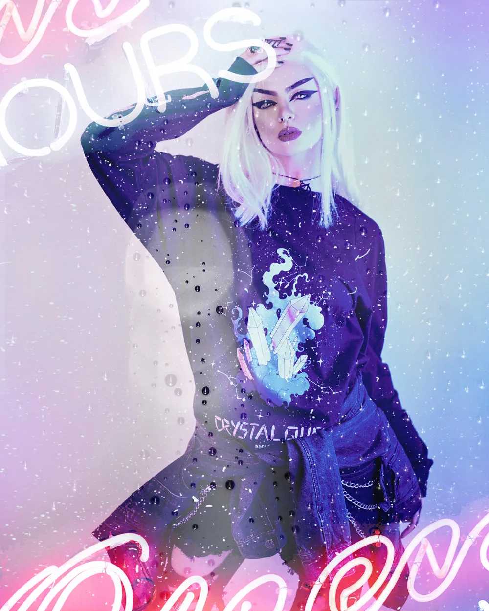 Crystal Queen Long Sleeve Tee