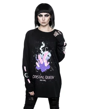 Crystal Queen Long Sleeve Tee