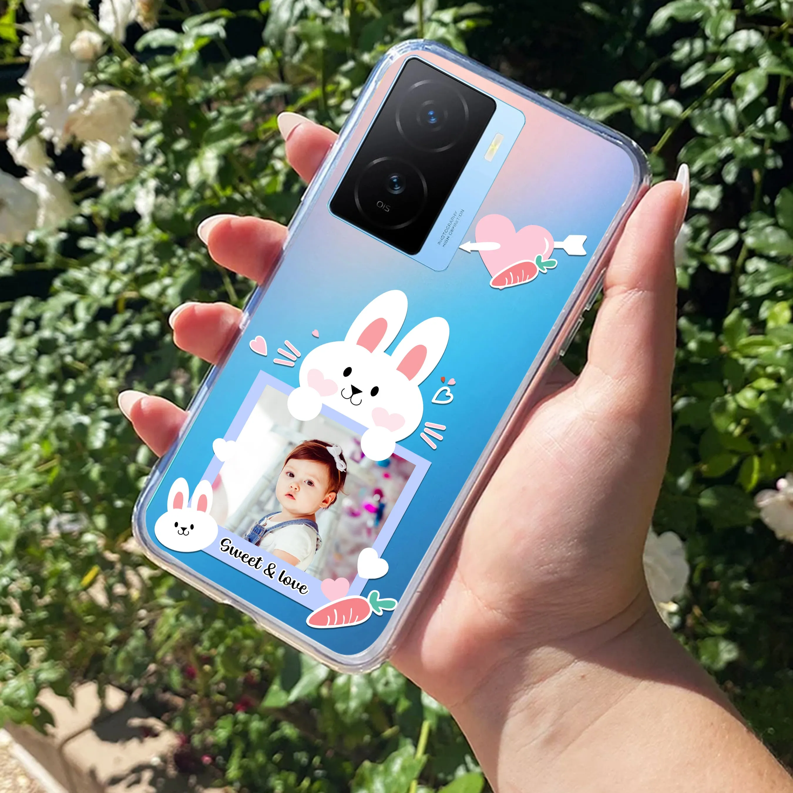 Customize Photo Transparent Silicon Case For iQOO