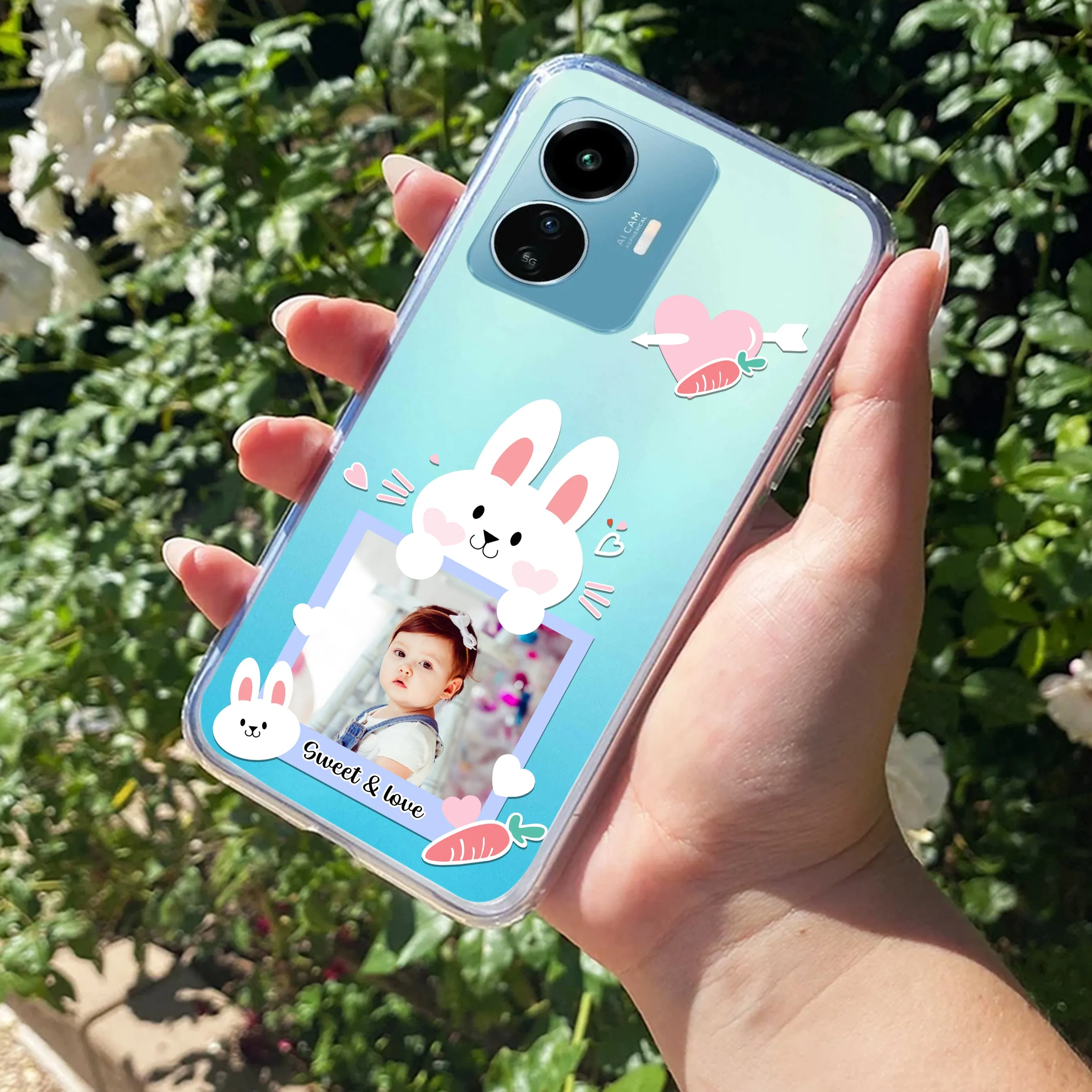 Customize Photo Transparent Silicon Case For iQOO