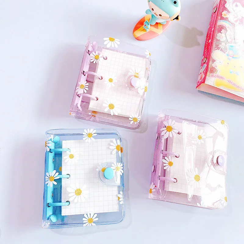 Daisy Printed Mini PVC Binder Set