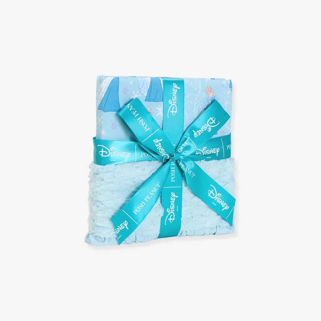 Disney Frozen Elsa Minky Ruffled Luxette Patoo® Blanket