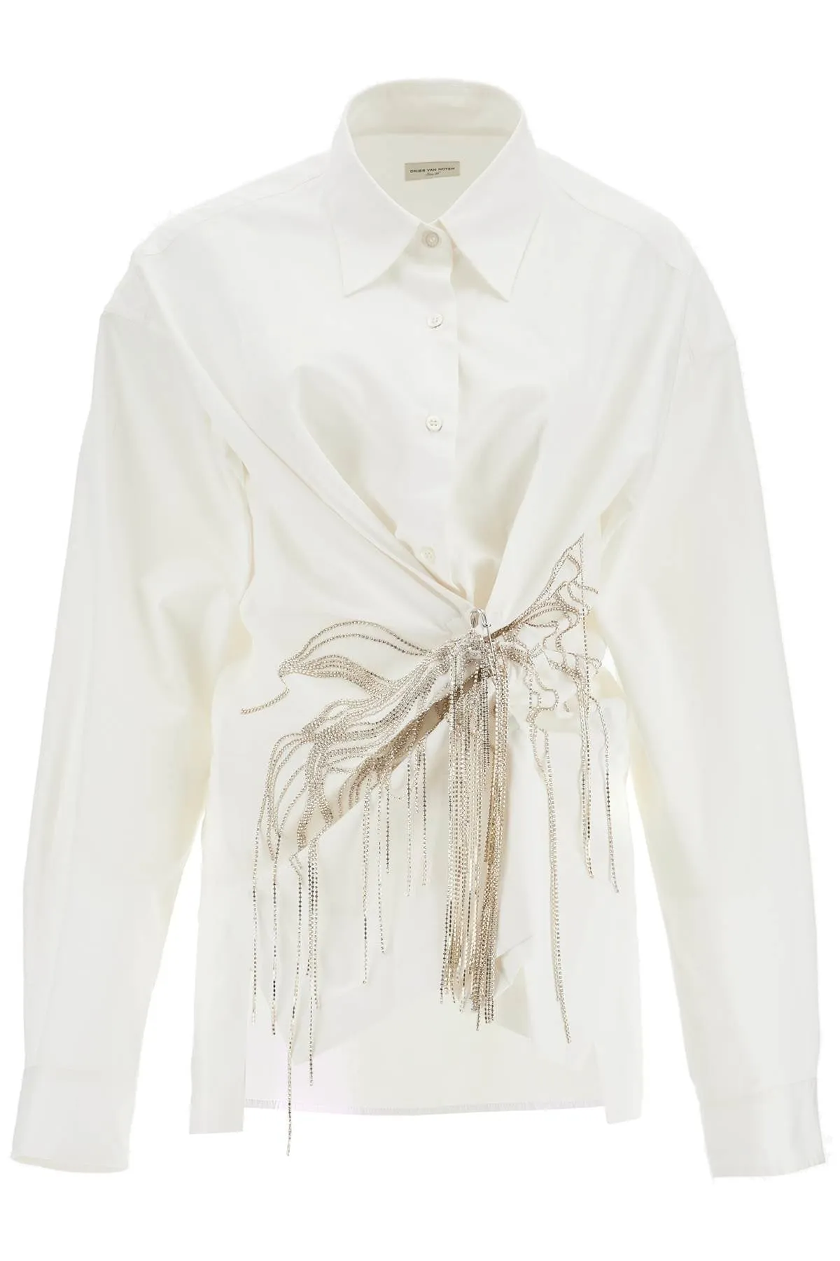 DRIES VAN NOTEN oversized shirt with