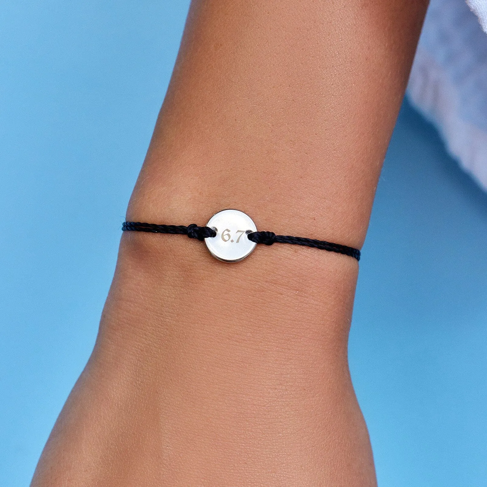 Engravable Coin Bracelet