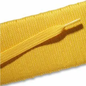 Fashion Athletic Flat Laces - Gold (2 Pair Pack) Shoelaces