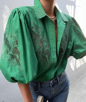 Flora Embroidered Blouse