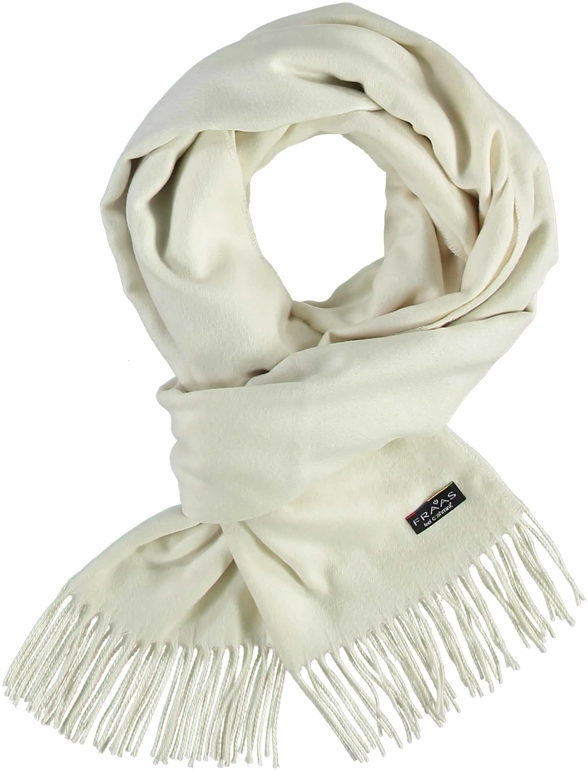 Fraas 625029 020 Winter White Plain Cashmink Wrap