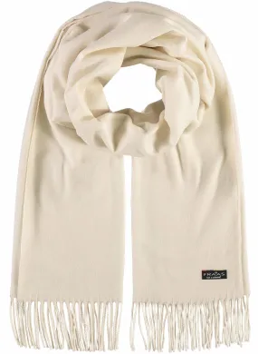 Fraas 625029 020 Winter White Plain Cashmink Wrap