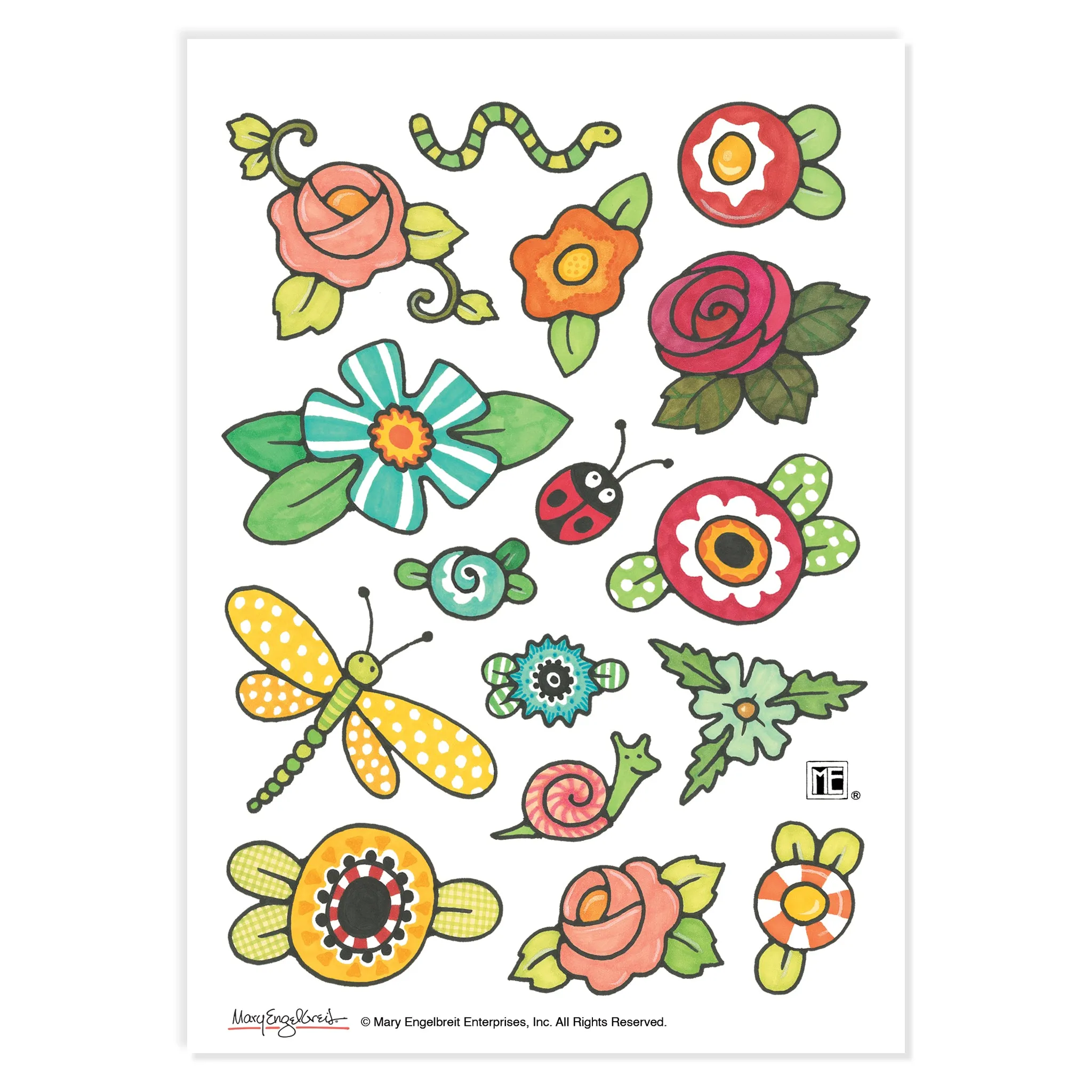 Garden Fun Sticker Sheet