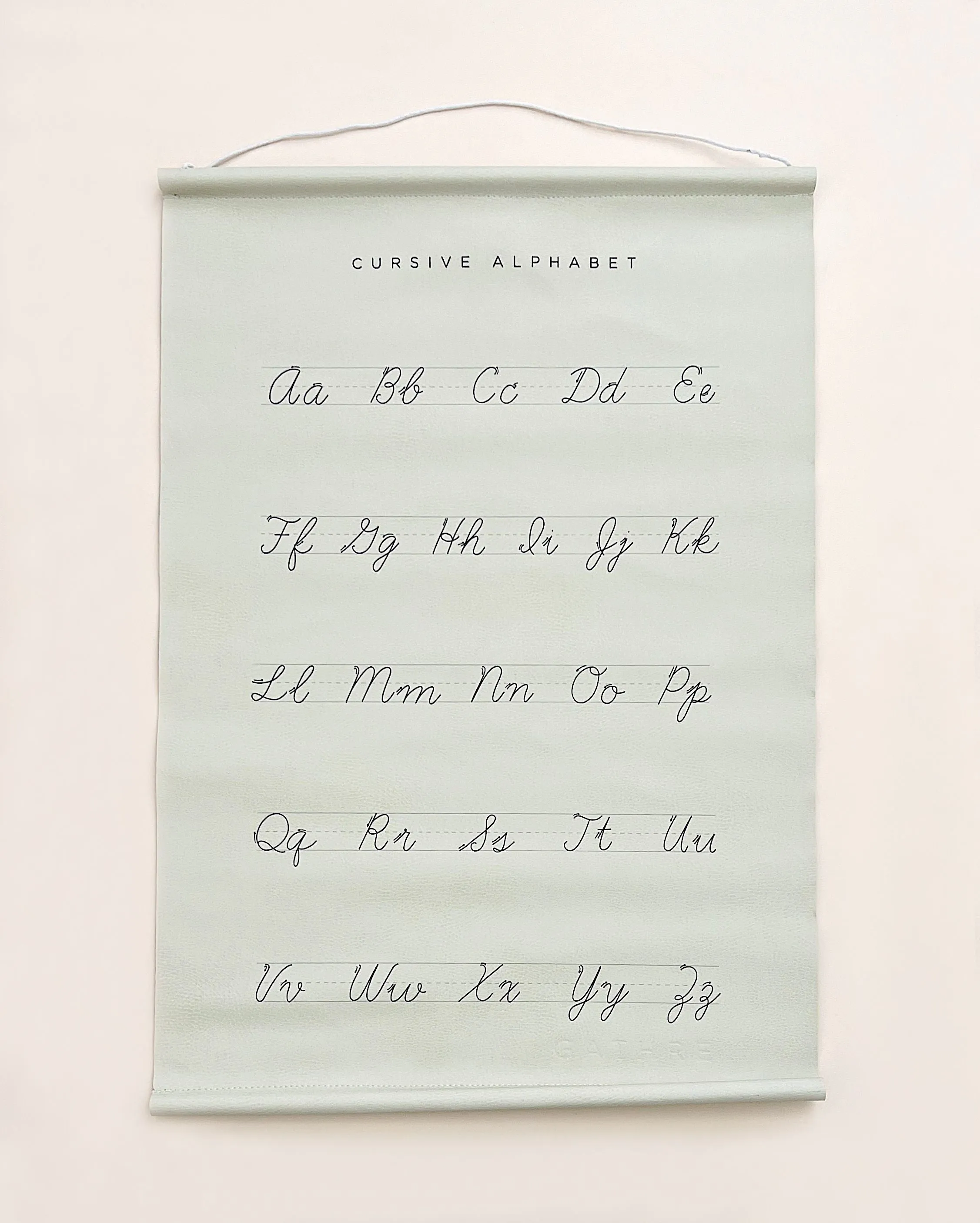 Gathre Cursive Poster