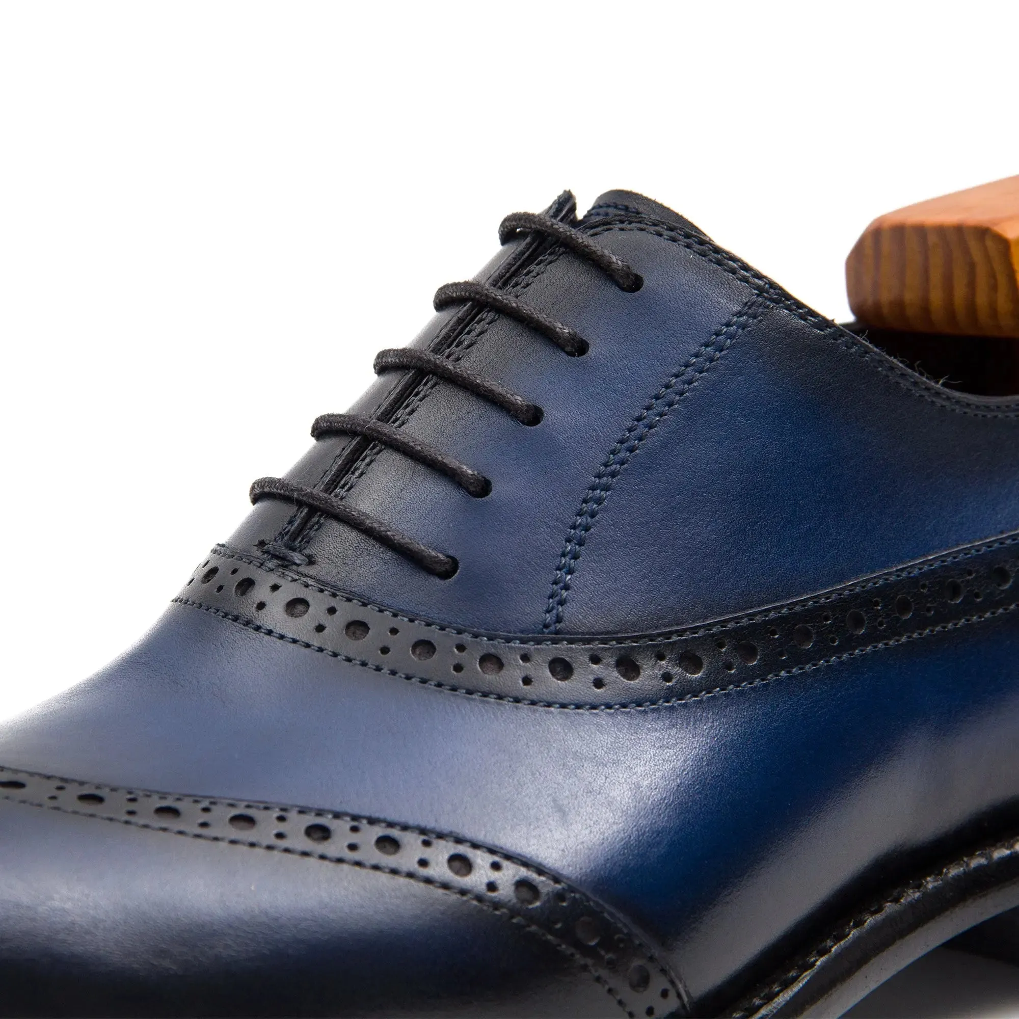 Goodyear blue oxford dress shoes